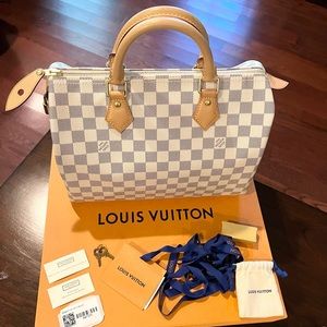 LOUIS VUITTON speedy 30 Microchip